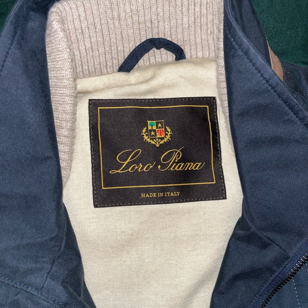 Loro Piana Men’s XL Weather Vest